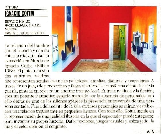 IGNACIO GOITIA - ESPACIO MÍNIMO
