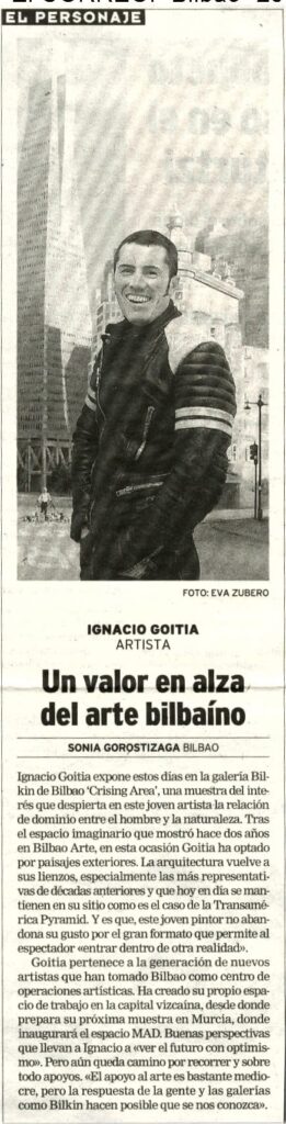 Un valor en alza del arte bilbaíno