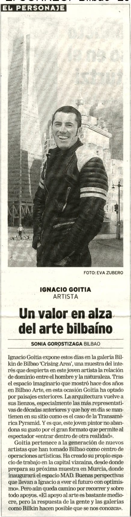 Un valor en alza del arte bilbaíno