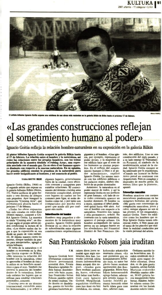 Las grandes construcciones reflejan el sometimiento humano al poder