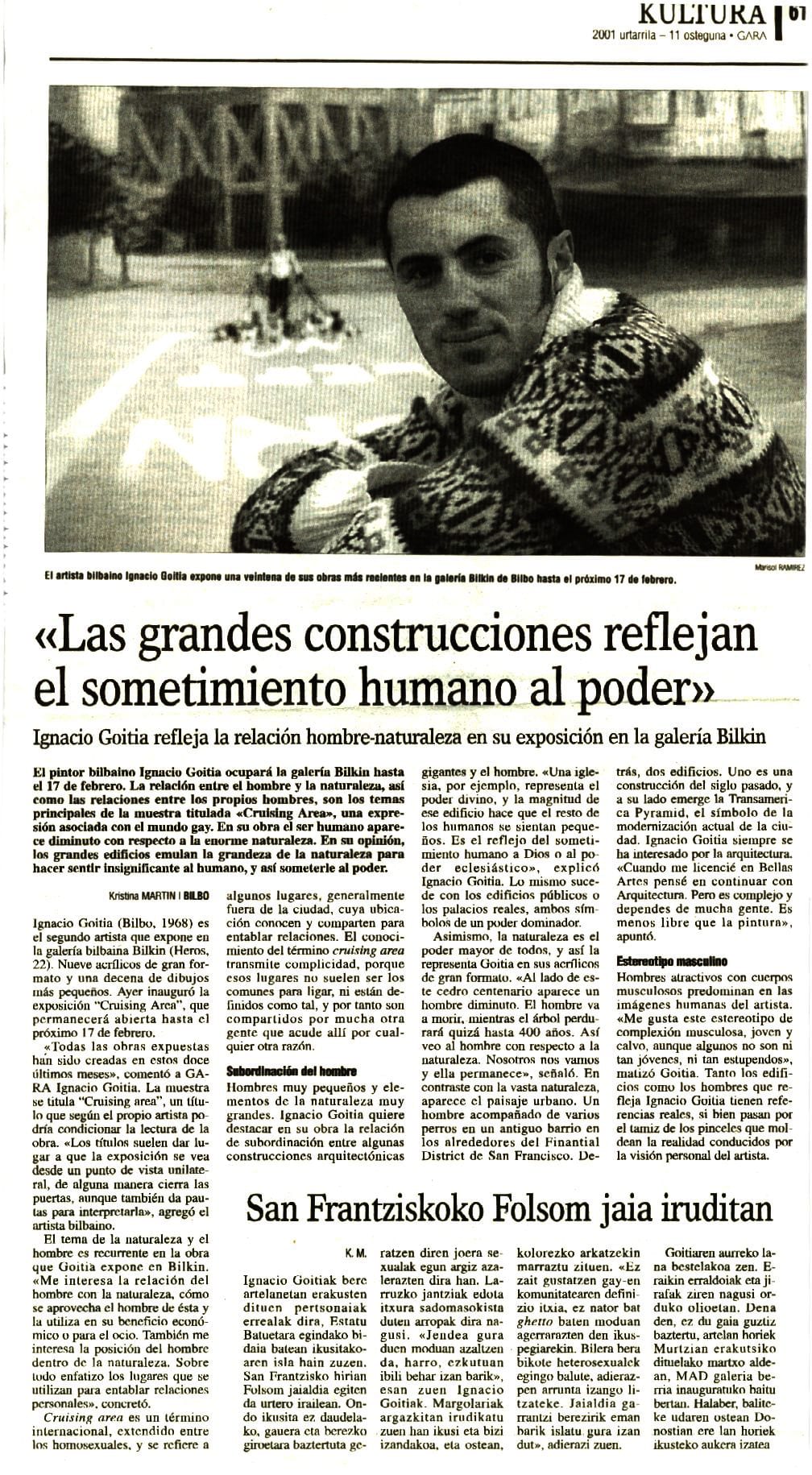 Las grandes construcciones reflejan el sometimiento humano al poder