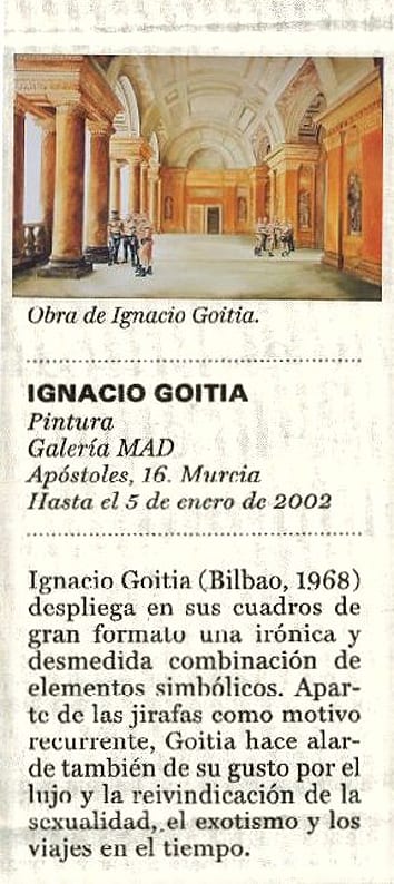 IGNACIO GOITIA - Pintura