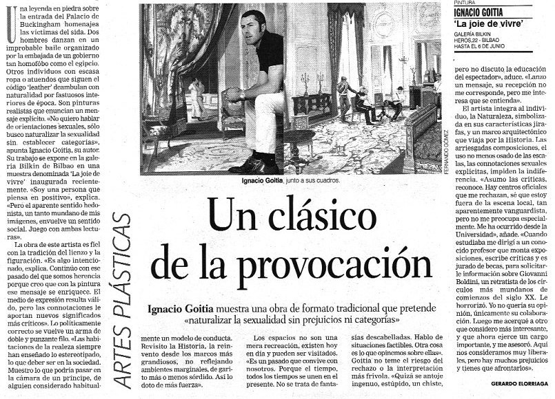 Un clásico de la provocación