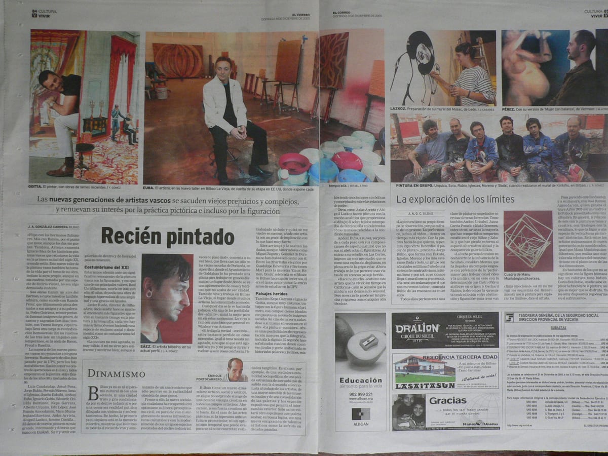 Recién pintado