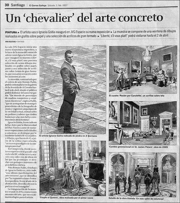 Un 'chevalier' del arte concreto