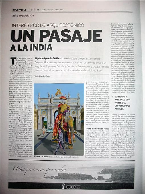 UN PASAJE A LA INDIA