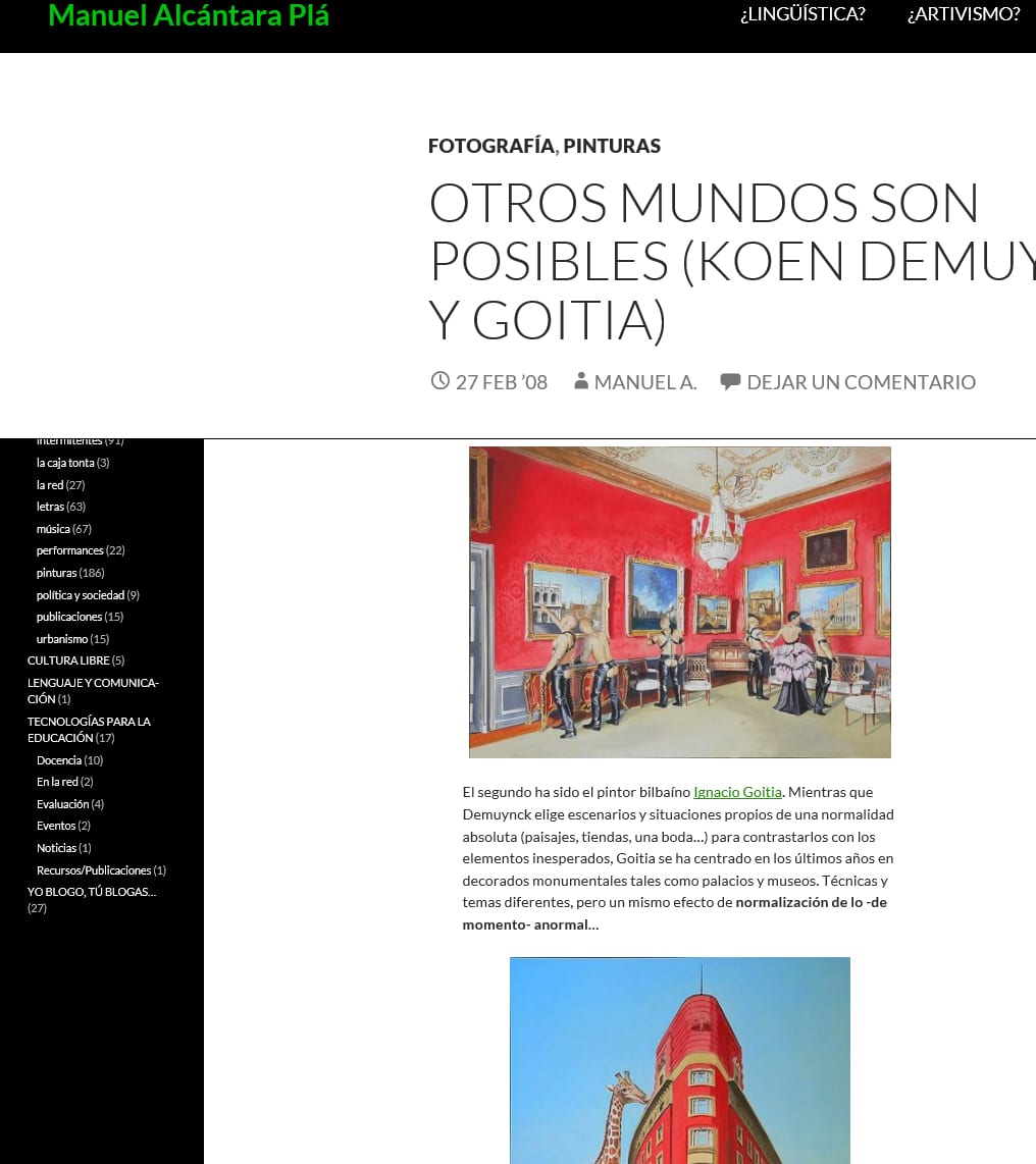 Otros mundos son posibles (Koen Demu y Goitia)