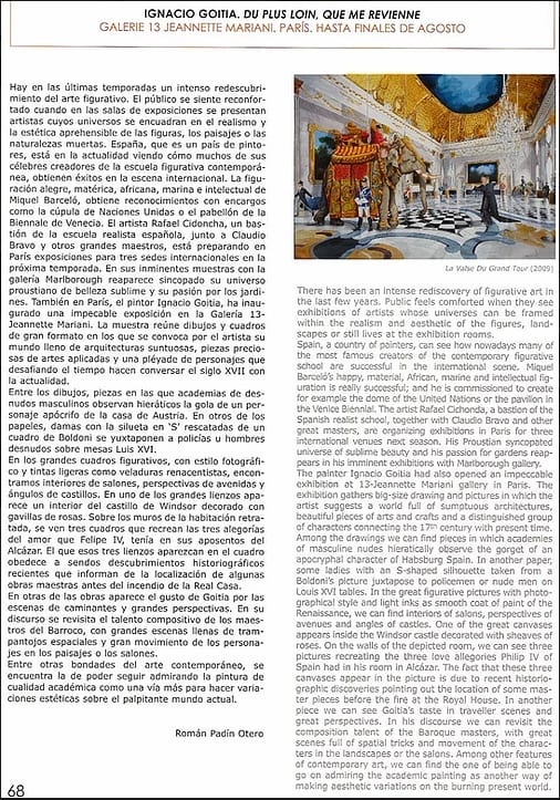 Ignacio Goitia. Du plus loin, que me revienne
