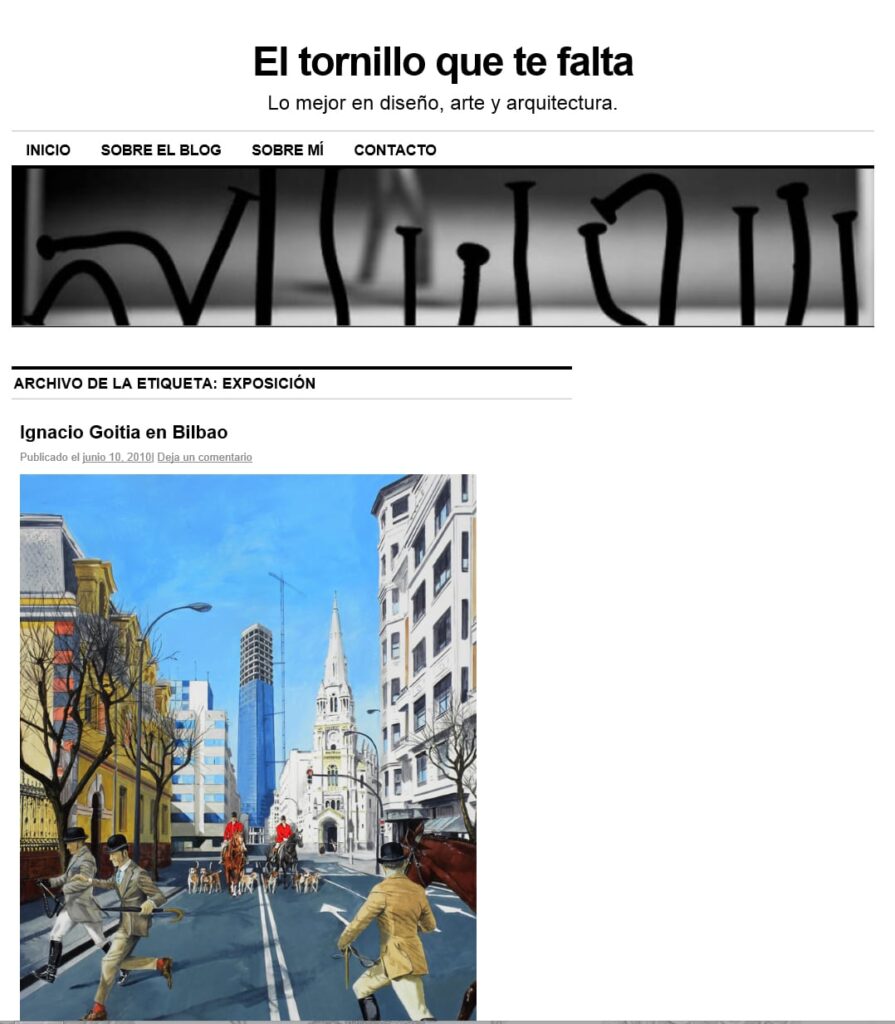 exposición – el tornillo que te falta