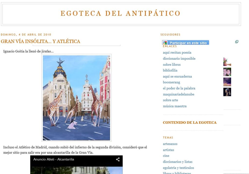 GRAN VÍA INSÓLITA... Y ATLÉTICA