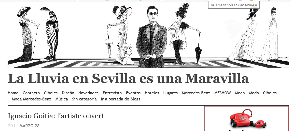 Ignacio Goitia: l'artiste ouvert