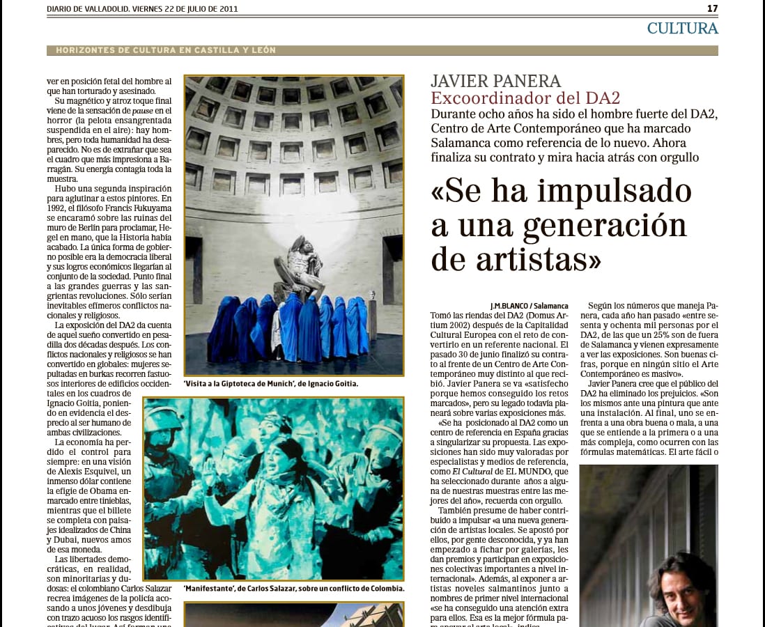 Se ha impulsado a una generación de artistas