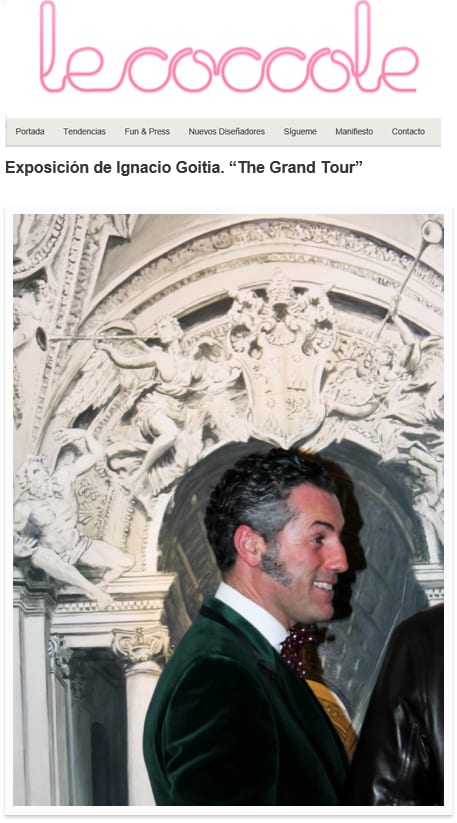Exposición de Ignacio Goitia. "The Grand Tour"