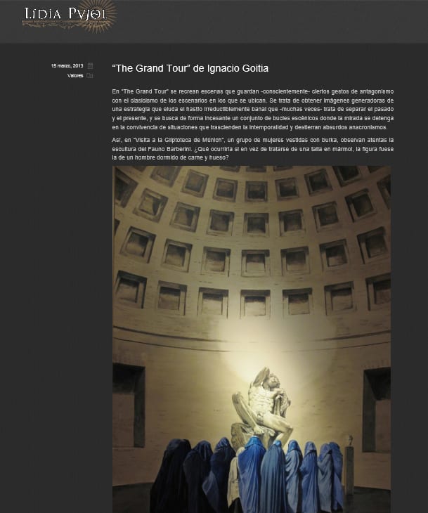 The Grand Tour de Ignacio Goitia