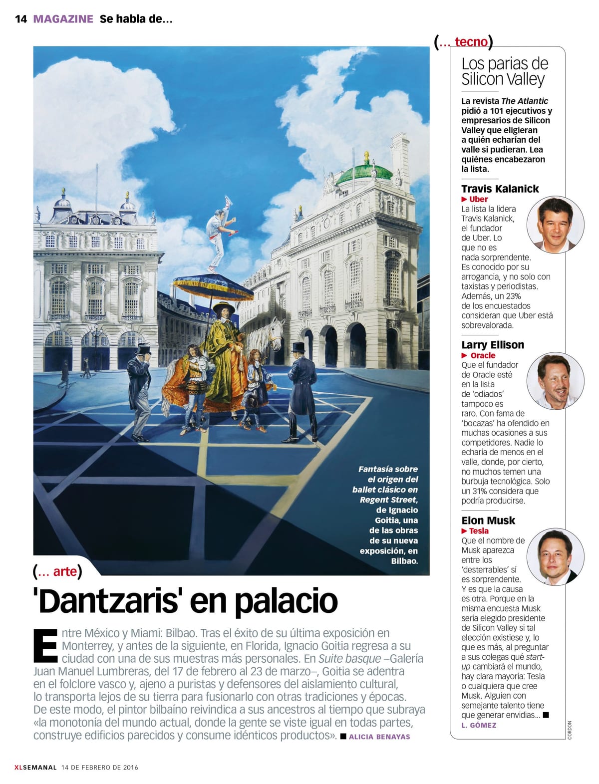 'Dantzaris' en palacio