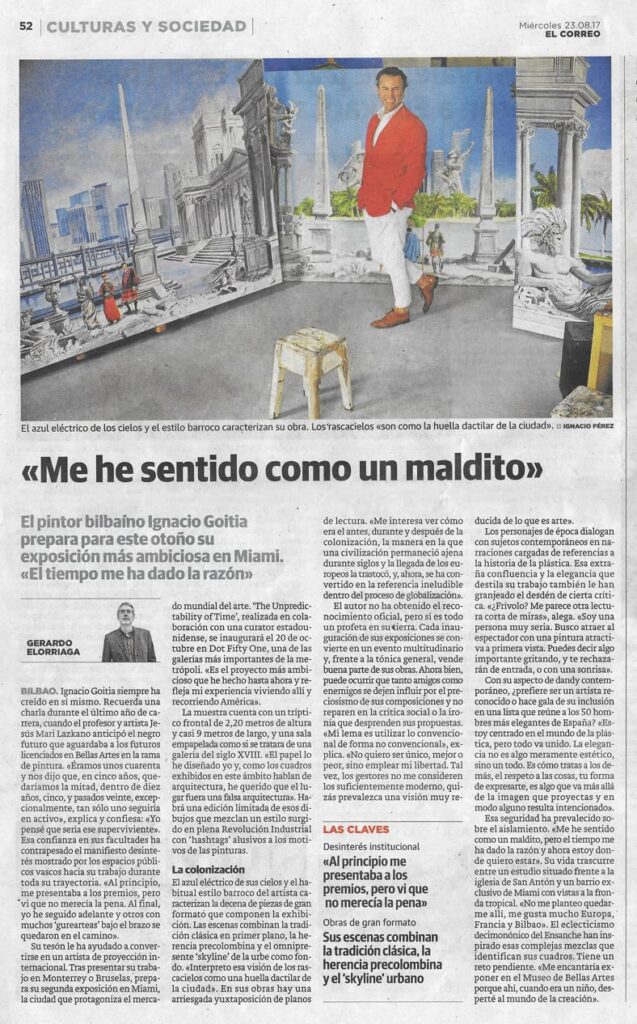 «Me he sentido como un maldito»