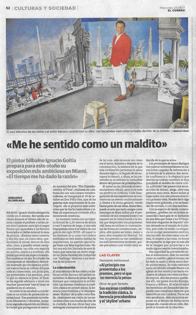 «Me he sentido como un maldito»