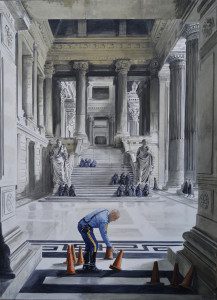 En el Palacio de Justicia de Bruselas