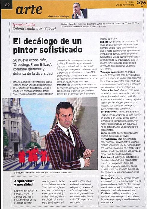 El decálogo de un pintor sofisticado