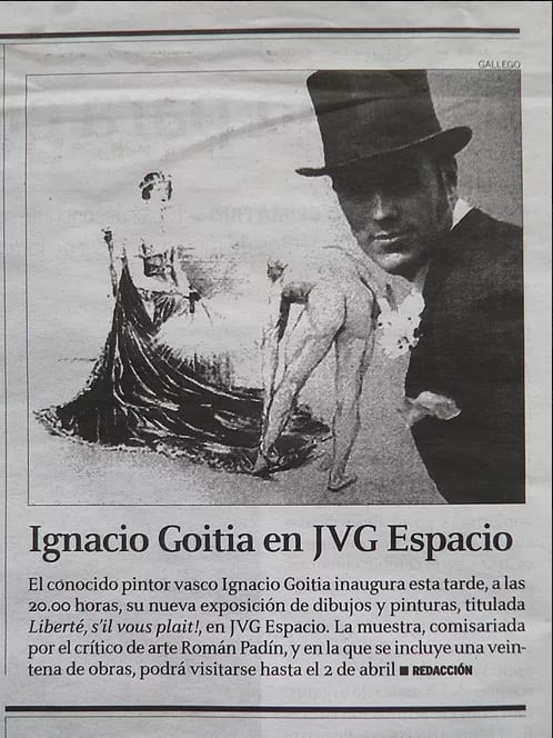 Ignacio Goitia en JVG Espacio