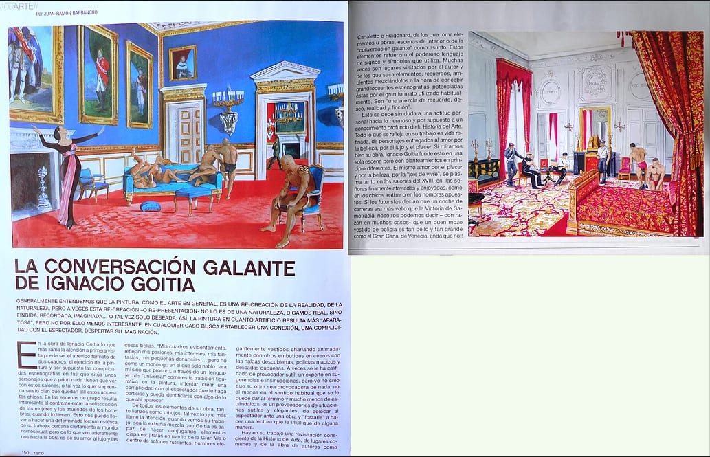 LA CONVERSACIÓN GALANTE DE IGNACIO GOITIA