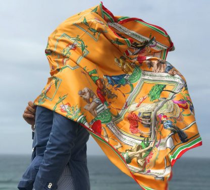 Flatiron Naranja | Seda
