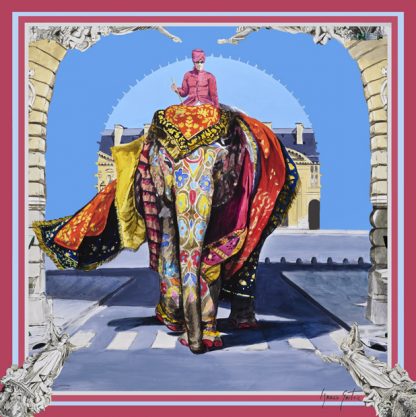 Elefante Louvre | Carrés