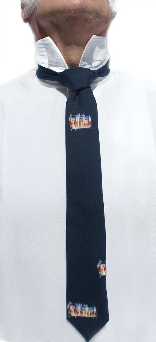 Chambord Azul Lana | Corbata Lana