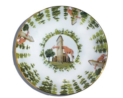 Ensaladera Flatiron “Bosque exterior" Grande