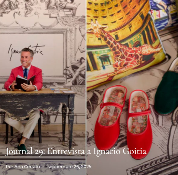 Ignacio Goitia, artista bilbaíno que convierte la pintura en arte habitable