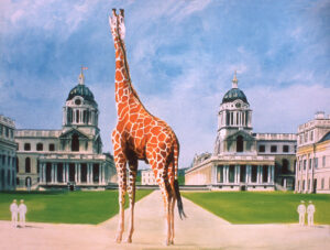 In the Royal Naval College