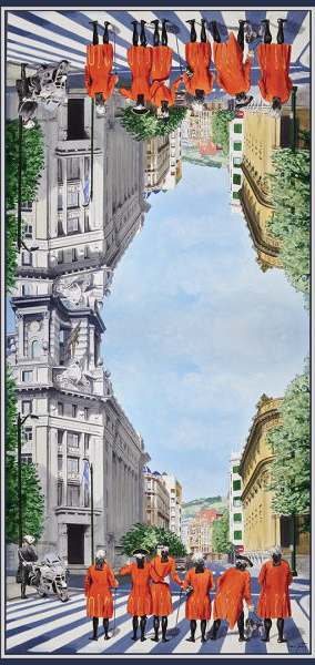 Gentilhombres Cuadro | Seda