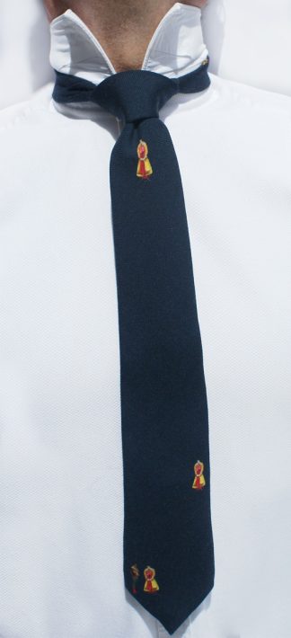Torero Rosa Azul | Corbata Seda