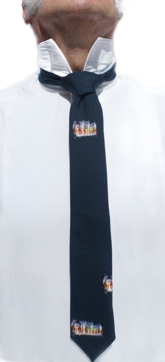 Chambord Azul Lana | Corbata Lana