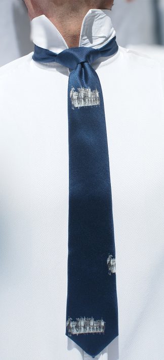 Chambord BN Azul | Corbata Seda