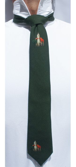 Flatiron Verde  | Corbata Lana