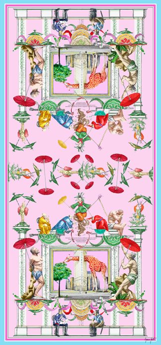 Flatiron Rosa Claro | Seda