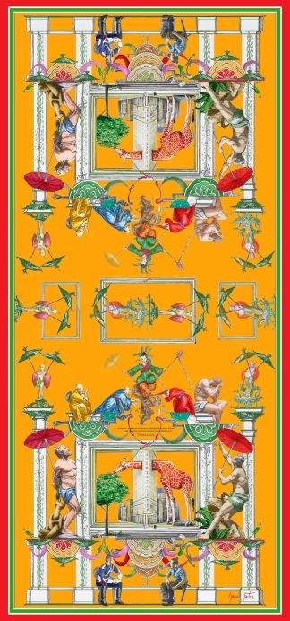 Flatiron Naranja | Seda