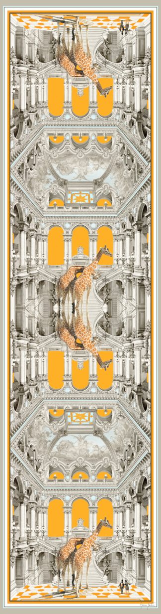 Paláis Garnier Naranja | Bufanda
