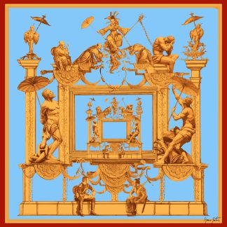 Golden Chinoiserie | Carrés