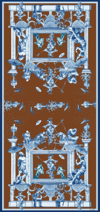 Marrón Prusia | Seda