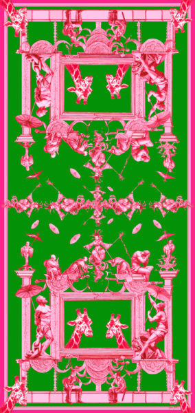 Jirafa Verde Fucsia | Seda