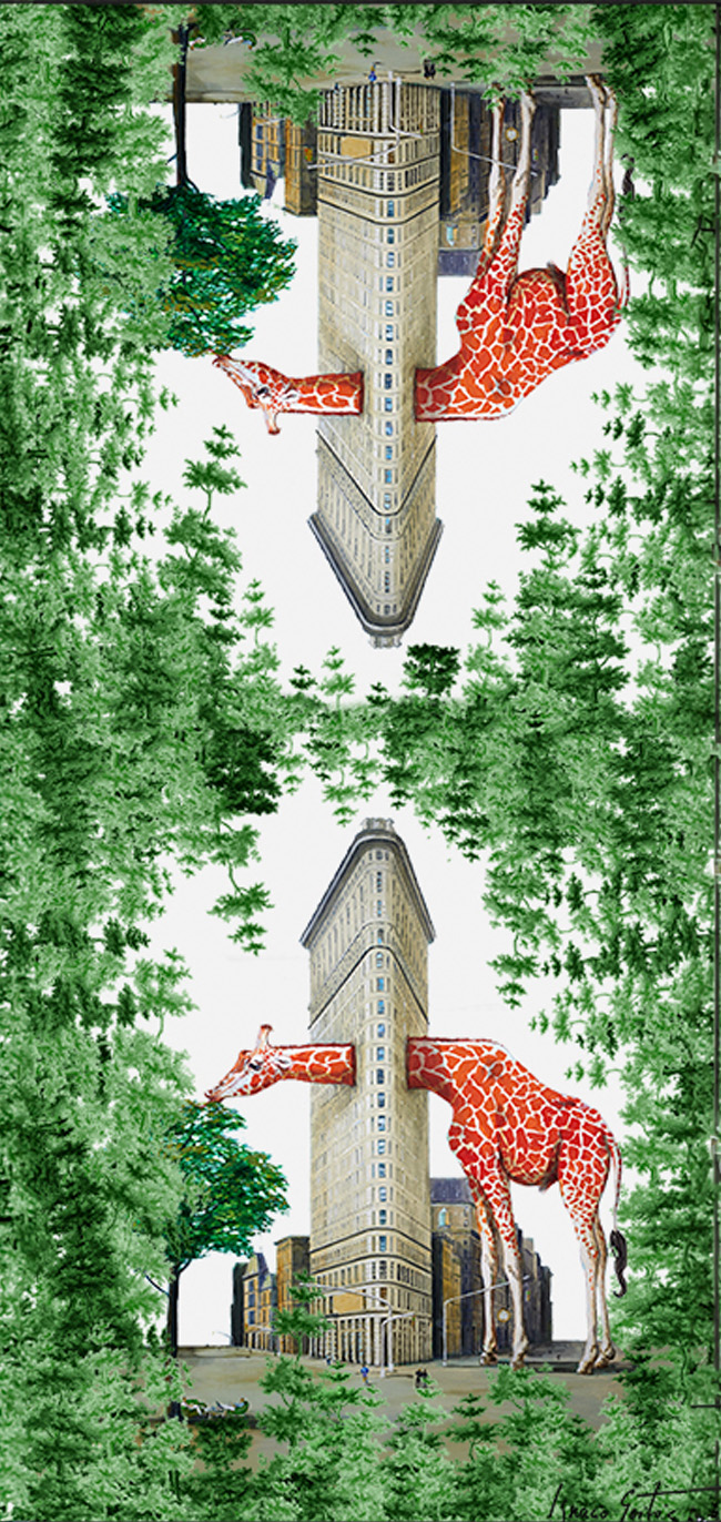 Foulard Flatiron Bosque