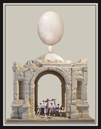 Arco de Marco Aurelio y Huevo