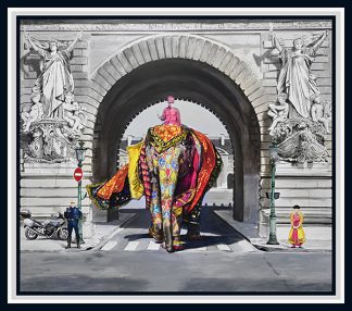 Elefante Louvre | Litografia