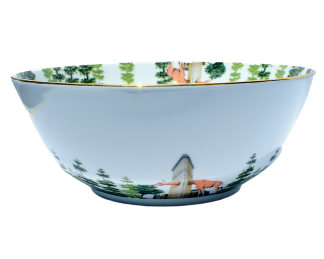 Ensaladera Flatiron “Bosque exterior" Mediana