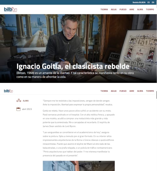 Ignacio Goitia, el clasicista rebelde