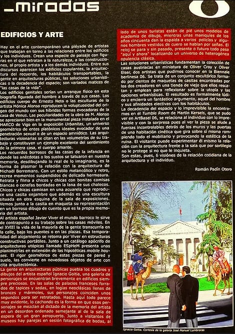 Miradas: Edificios y Arte