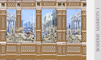 Boiserie Marrón I