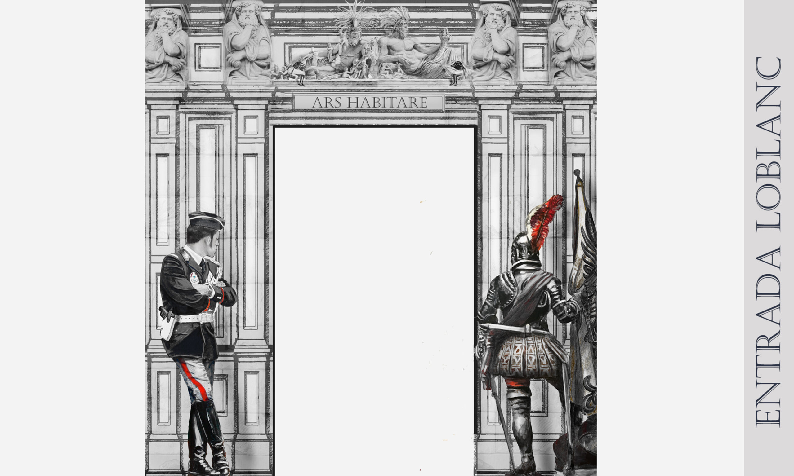 Boiserie entrada Loblanc